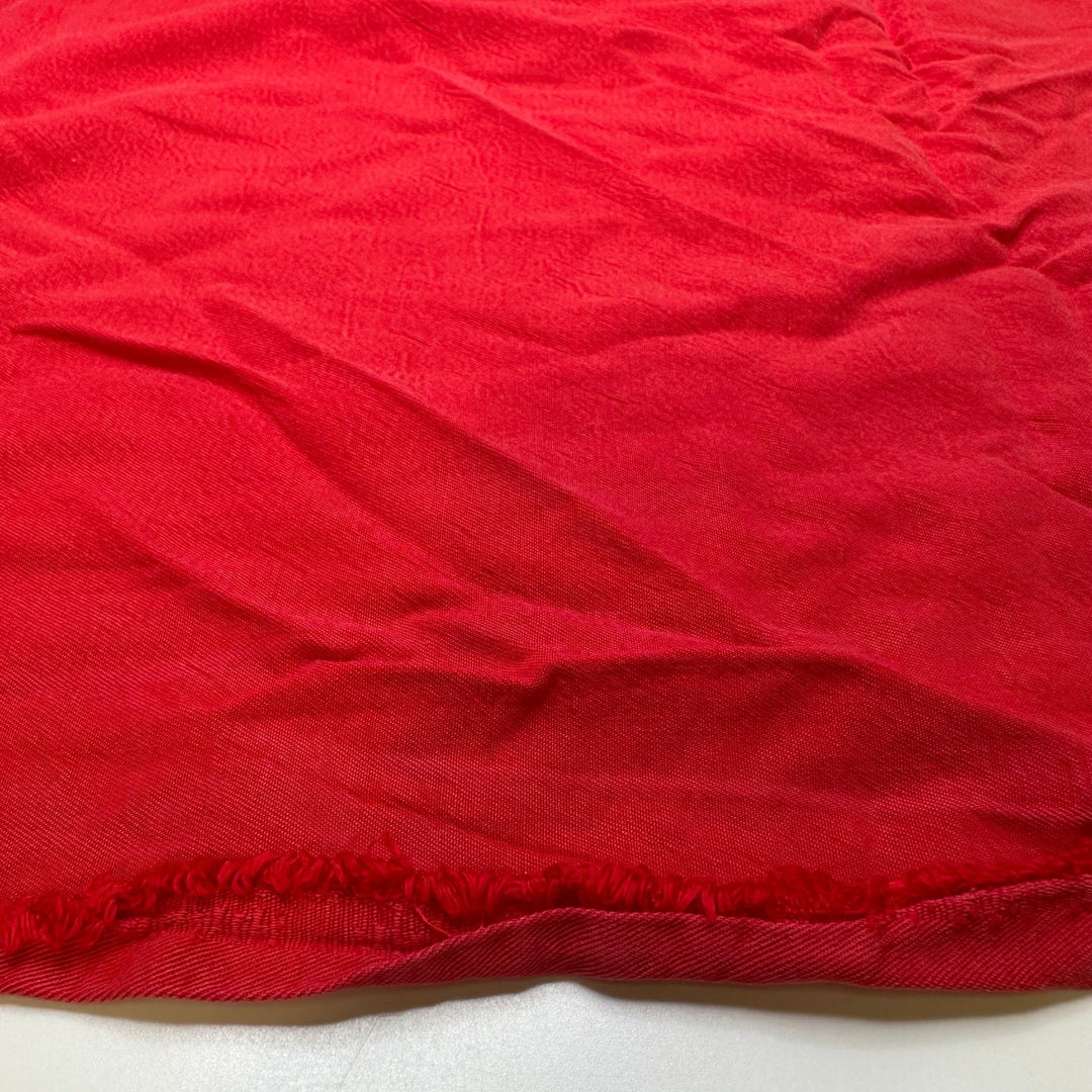 Red Section - Twill Weave Tencel Blend Woven - Red - 3.7M Bundle - True Deadstock fabric Fabric by private - Sustainable Textile | FABCYCLE