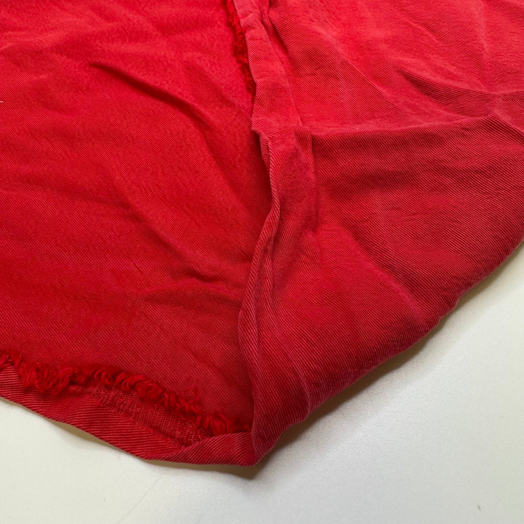 Red Section - Twill Weave Tencel Blend Woven - Red - 3.7M Bundle - True Deadstock fabric Fabric by private - Sustainable Textile | FABCYCLE