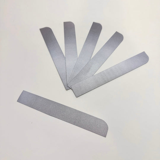 Reflective Strips - Silver - Individual - True Deadstock supplies Fabric by private - Sustainable Textile | FABCYCLE