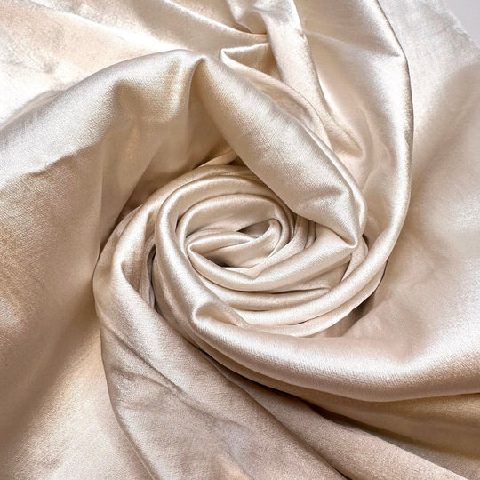 Refreshing Summer Foods - Cotton Blend Woven - Cream - 1.6M Bundle - True Deadstock fabric Fabric by private - Sustainable Textile | FABCYCLE