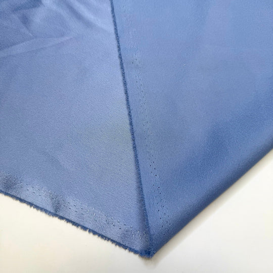 Refreshing Treats - Satin Polyester Blend Woven - Light Blue - Bundles - True Deadstock fabric Fabric by private - Sustainable Textile | FABCYCLE