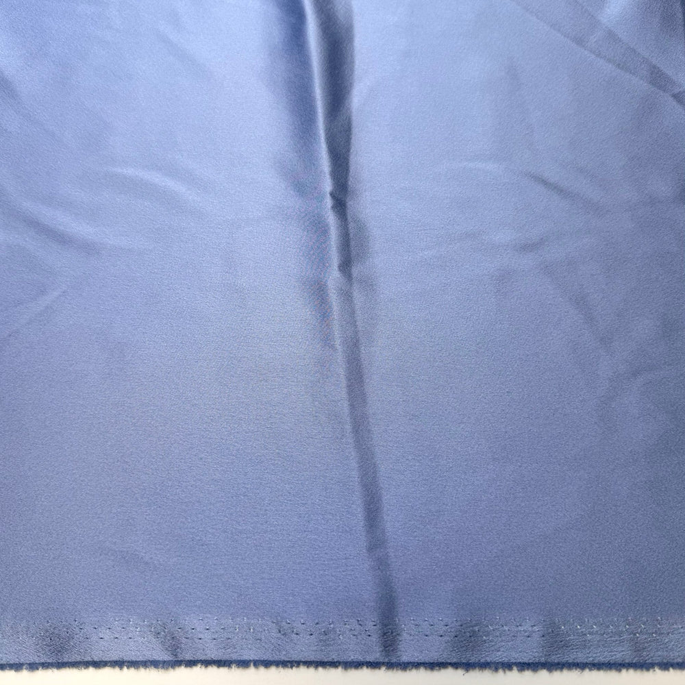 Refreshing Treats - Satin Polyester Blend Woven - Light Blue - Bundles - True Deadstock fabric Fabric by private - Sustainable Textile | FABCYCLE