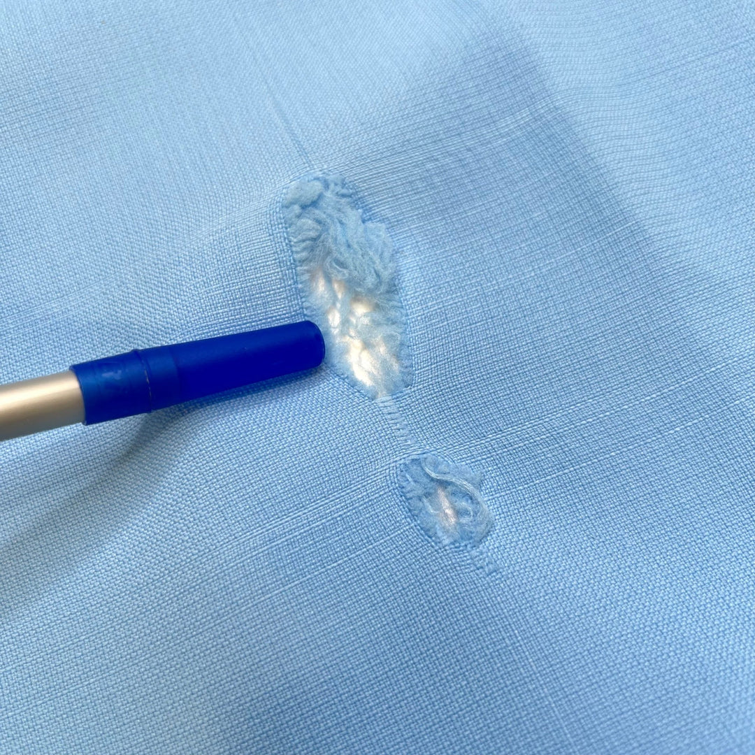 Relaxing Blues - Polyester Blend Woven - Light Blue - 2M Bundle - True Deadstock fabric Fabric by private - Sustainable Textile | FABCYCLE