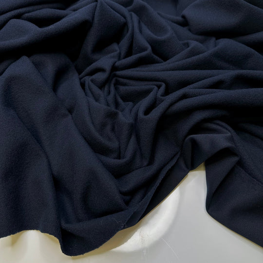 Relief From The Heat - Polyester Blend Knit - Navy - 2M Bundle - True Deadstock fabric Fabric by private - Sustainable Textile | FABCYCLE