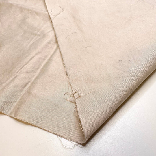 Repainting The Living Room - Cotton Blend Woven - Light Grey/Beige - 1.3M Bundle - True Deadstock fabric Fabric by private - Sustainable Textile | FABCYCLE