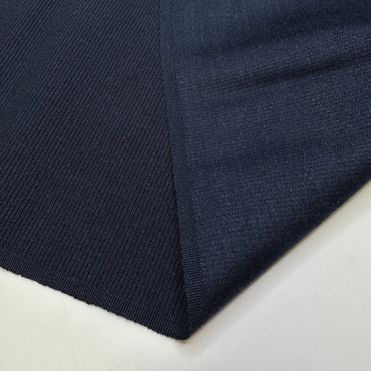 Repairing The Tent - Wool Woven - Navy - 0.95M Bundle - True Deadstock fabric Fabric by private - Sustainable Textile | FABCYCLE