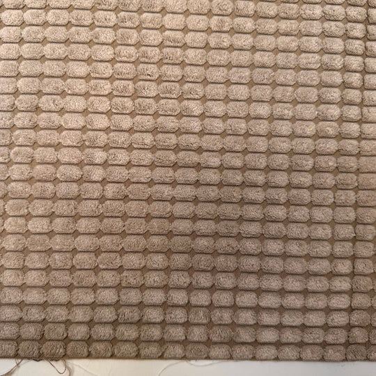 Repaving The Driveway - Polyester Blend Woven - Light Grey Geometric - Bundles - True Deadstock fabric Fabric by private - Sustainable Textile | FABCYCLE