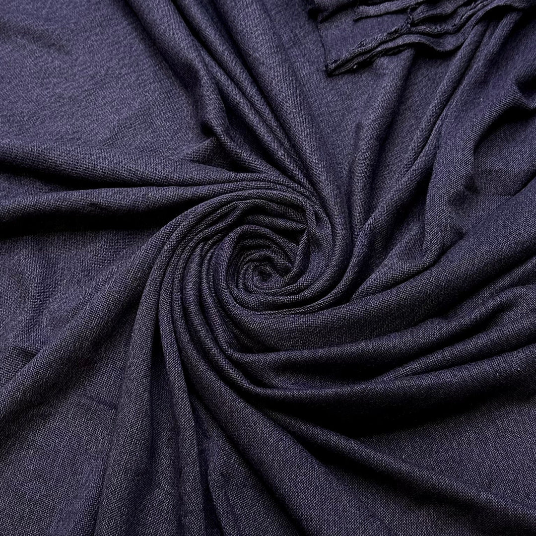 Restful Sleep - Rayon/Cotton Knit - Dark Grey - 2.5M Bundle - True Deadstock fabric Fabric by private - Sustainable Textile | FABCYCLE