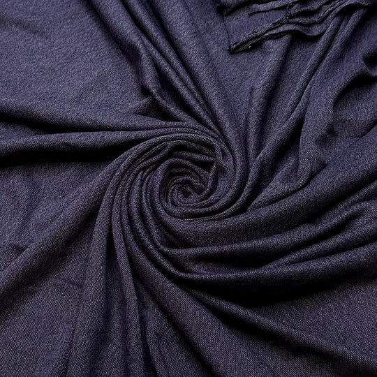Restful Sleep - Rayon/Cotton Knit - Dark Grey - 2.5M Bundle - True Deadstock fabric Fabric by private - Sustainable Textile | FABCYCLE