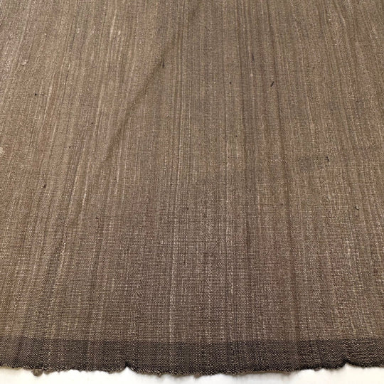 Rich Inner Worlds - Silk Woven - Dark Beige/Grey - 2.35M Bundle - True Deadstock fabric Fabric by private - Sustainable Textile | FABCYCLE