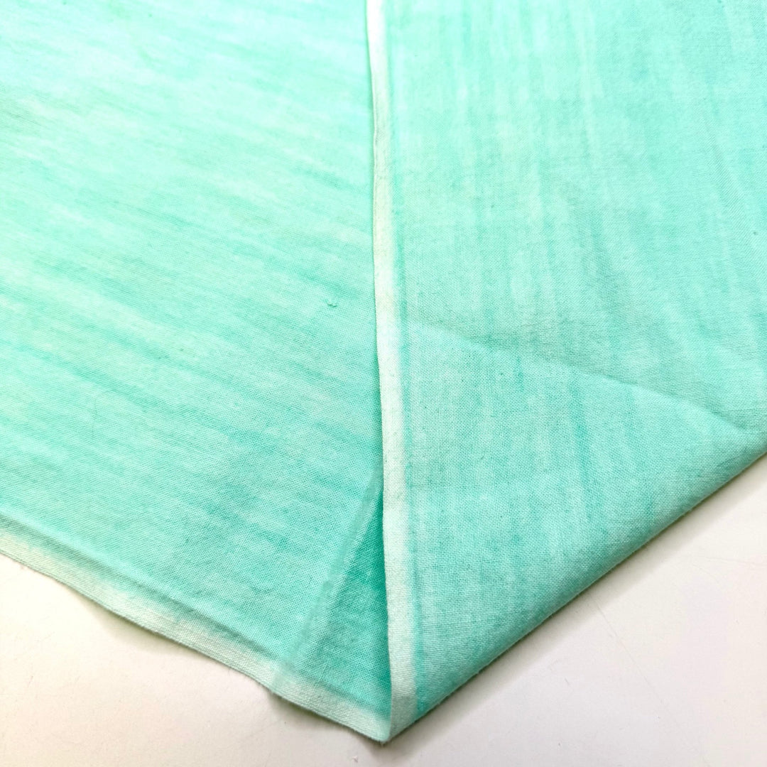 Rictor - Cotton Woven - Light Teal - 1.1M Bundle - True Deadstock fabric Fabric by private - Sustainable Textile | FABCYCLE