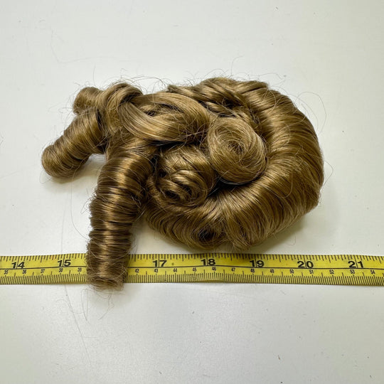 Ringlet Doll Wig Accessories - Light Brown - Individual - True Deadstock supplies Fabric by private - Sustainable Textile | FABCYCLE