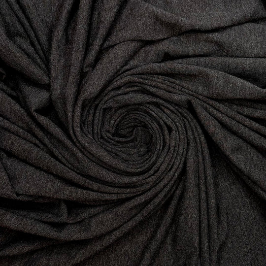 Rock Scramble - Jersey Rayon Blend Knit - Dark Grey - 0.9M Bundle - True Deadstock fabric Fabric by private - Sustainable Textile | FABCYCLE