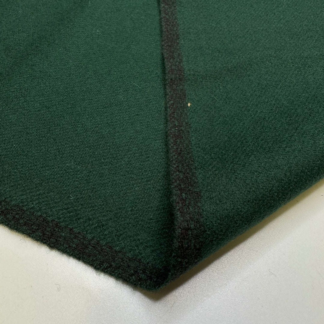 Rolling Fields Of Green - Wool Woven - Dark Green - Bundles - True Deadstock fabric Fabric by private - Sustainable Textile | FABCYCLE