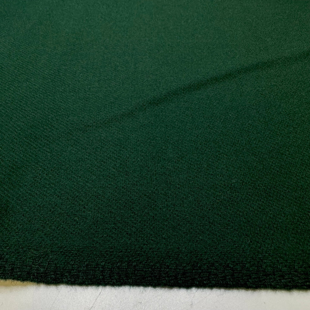 Rolling Fields Of Green - Wool Woven - Dark Green - Bundles - True Deadstock fabric Fabric by private - Sustainable Textile | FABCYCLE