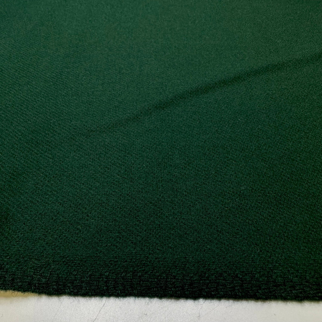 Rolling Fields Of Green - Wool Woven - Dark Green - Bundles - True Deadstock fabric Fabric by private - Sustainable Textile | FABCYCLE