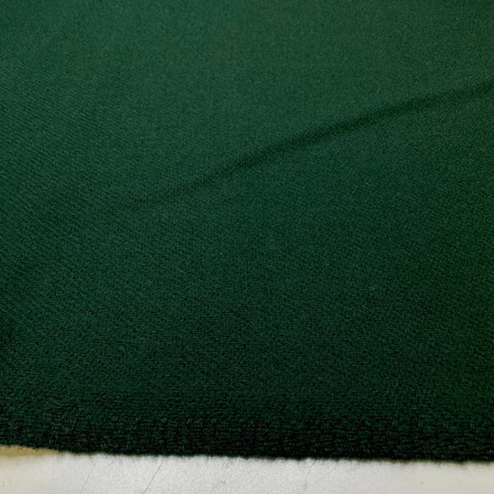 Rolling Fields Of Green - Wool Woven - Dark Green - Bundles - True Deadstock fabric Fabric by private - Sustainable Textile | FABCYCLE