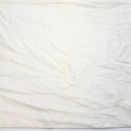 Rolling Hills Of Wheat - Tubular Interlock Cotton Blend Knit - Cream - 1.2M Bundle - True Deadstock fabric Fabric by private - Sustainable Textile | FABCYCLE