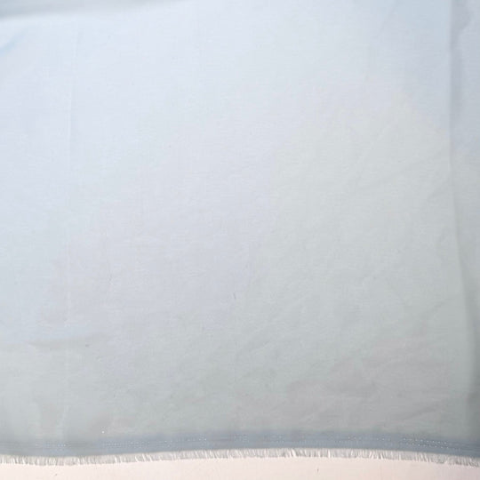 RSVP - Chiffon Polyester Blend Woven - Light Blue - 1.65M Bundle - True Deadstock fabric Fabric by private - Sustainable Textile | FABCYCLE
