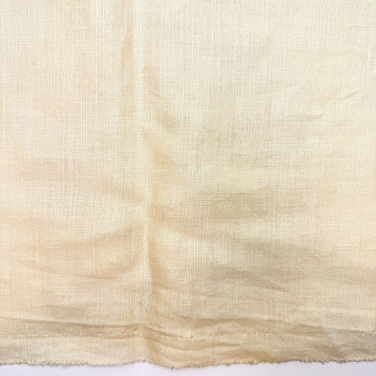 Running Away Together - Linen Blend Woven - Light Beige - 1.8M Bundle - True Deadstock fabric Fabric by private - Sustainable Textile | FABCYCLE