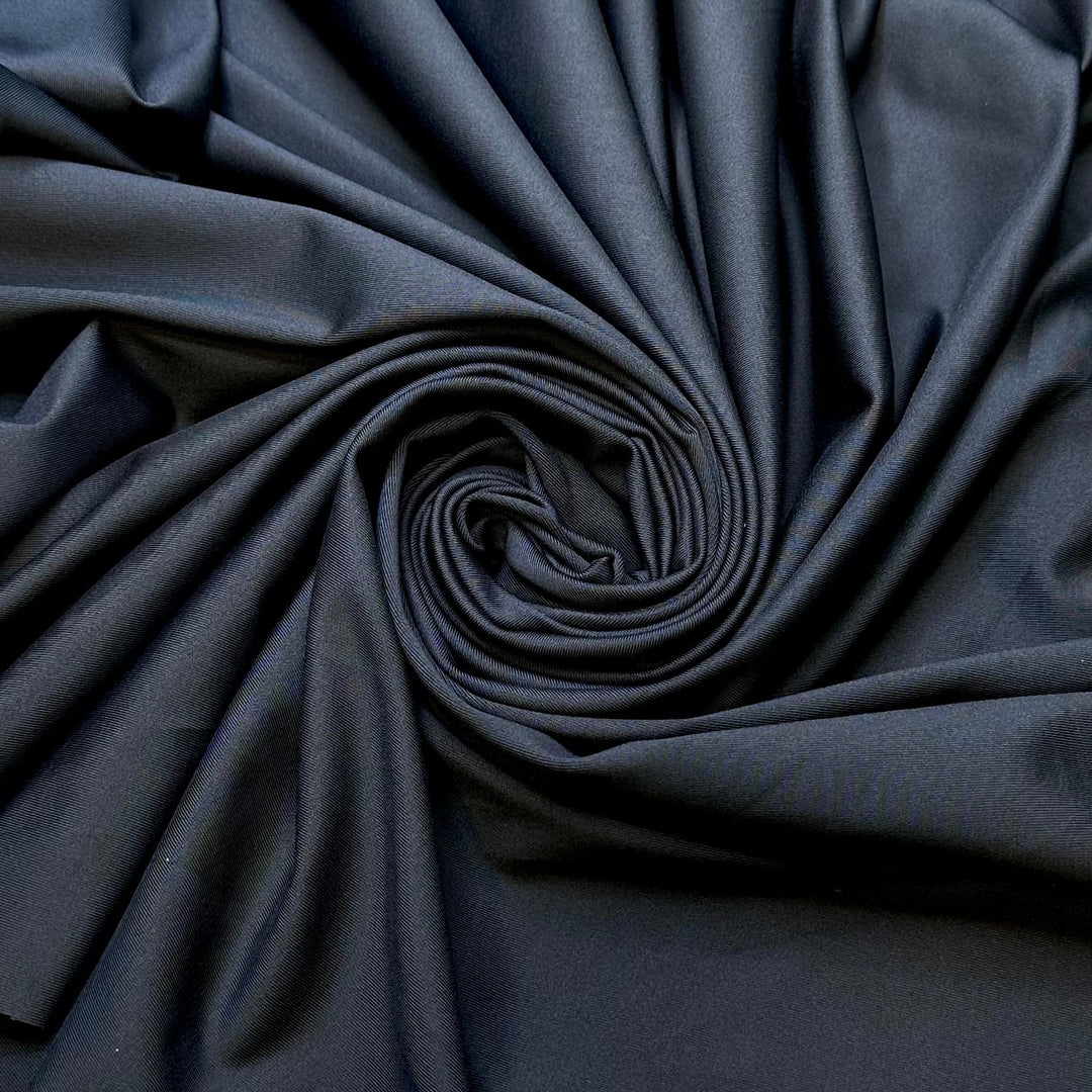 Running On New Asphalt - Poly/Spandex Knit - Dark Grey - 2.6M Bundle - True Deadstock fabric Fabric by private - Sustainable Textile | FABCYCLE