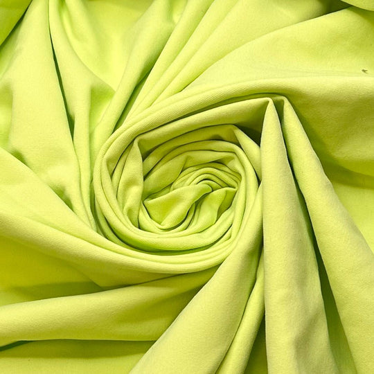 Safety Vest Good Idea - Jersey Poly/Spandex Knit - Neon Lime - 2.6M Bundle - True Deadstock fabric Fabric by private - Sustainable Textile | FABCYCLE