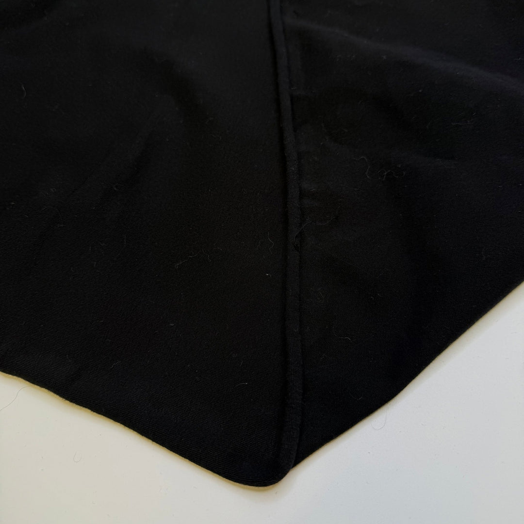Sailback Houndshark Returning - Jersey Cotton Blend Knit - Black - 2M Bundle - True Deadstock fabric Fabric by private - Sustainable Textile | FABCYCLE