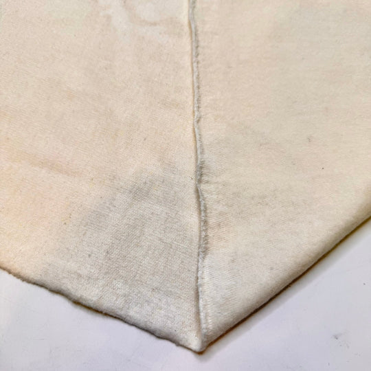 Salmonberries - Jersey Fleece Bamboo Blend Knit - Cream - Bundles - True Deadstock fabric Fabric by private - Sustainable Textile | FABCYCLE