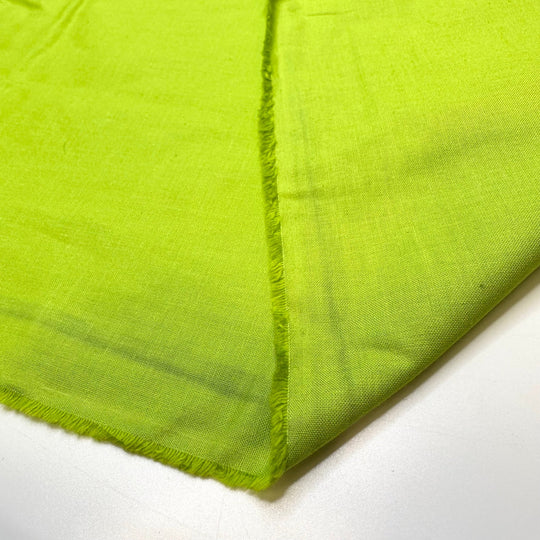 Salsa Verde - Cotton Woven - Light Green - 4.35M Bundle - True Deadstock fabric Fabric by private - Sustainable Textile | FABCYCLE