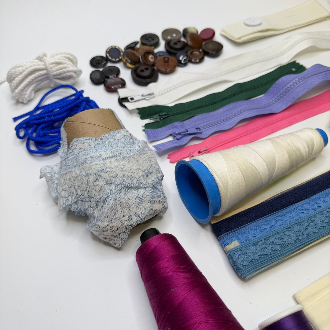 Samantha - Supplies Grab Bag - Multi - Pack - True Deadstock supplies Fabric by private - Sustainable Textile | FABCYCLE