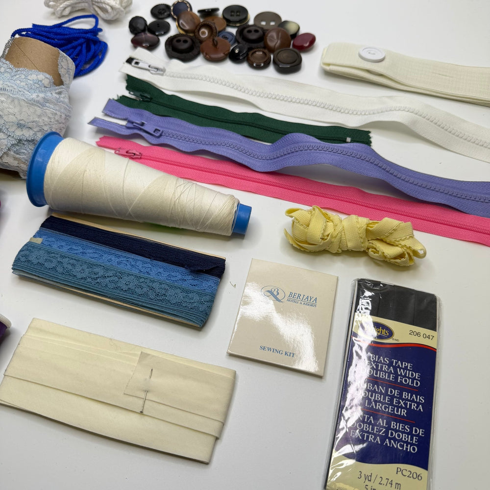Samantha - Supplies Grab Bag - Multi - Pack - True Deadstock supplies Fabric by private - Sustainable Textile | FABCYCLE