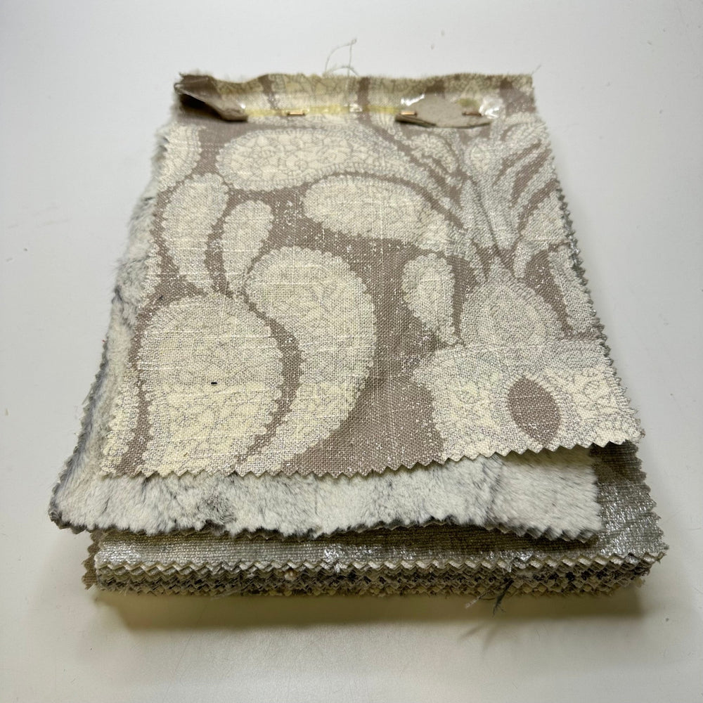 Sand Castle - Home Décor Sample Books - Rectangle - True Deadstock fabric Fabric by private - Sustainable Textile | FABCYCLE