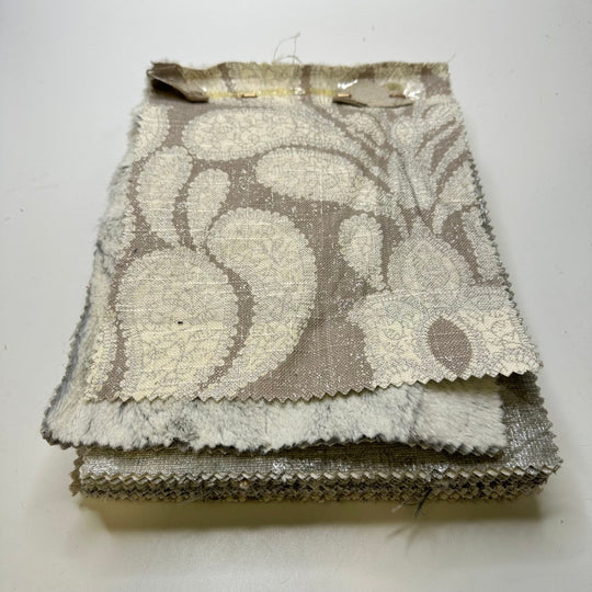 Sand Castle - Home Décor Sample Books - Rectangle - True Deadstock fabric Fabric by private - Sustainable Textile | FABCYCLE