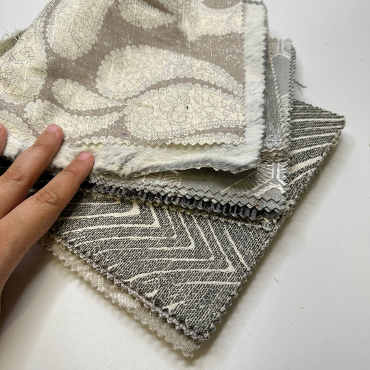 Sand Castle - Home Décor Sample Books - Rectangle - True Deadstock fabric Fabric by private - Sustainable Textile | FABCYCLE