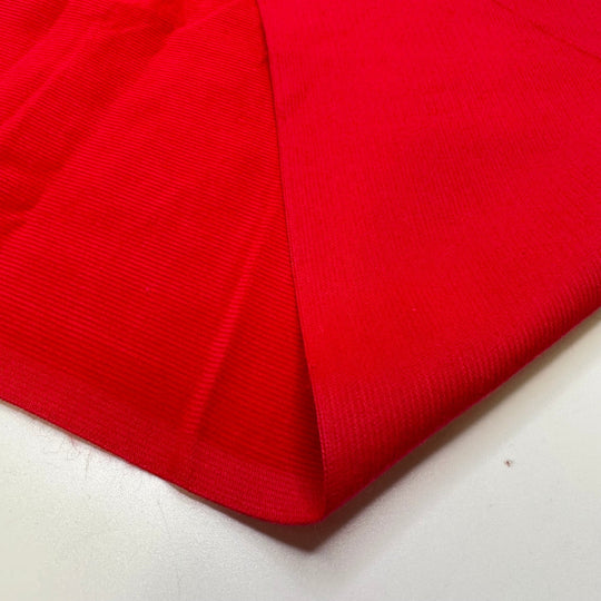 Santa Chic - Corduroy Cotton Woven - Red - 2M Bundle - True Deadstock fabric Fabric by private - Sustainable Textile | FABCYCLE