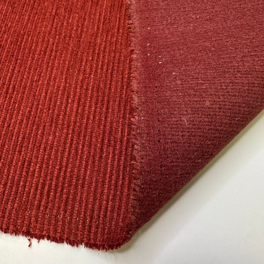 Sashay Away - Polyester Blend Woven - Light Burgundy Stripes - Bundles - True Deadstock fabric Fabric by private - Sustainable Textile | FABCYCLE