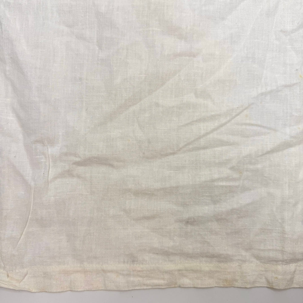Sausage Puns Are The Wurst - Cotton Blend Woven - Light Cream - 1.8M Bundle - True Deadstock fabric Fabric by private - Sustainable Textile | FABCYCLE