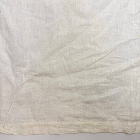 Sausage Puns Are The Wurst - Cotton Blend Woven - Light Cream - 1.8M Bundle - True Deadstock fabric Fabric by private - Sustainable Textile | FABCYCLE