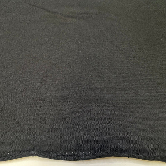 Sci Fi Horror Movie Marathon - Jersey Cotton/Bamboo Knit - Black - 2M Bundle - True Deadstock fabric Fabric by private - Sustainable Textile | FABCYCLE