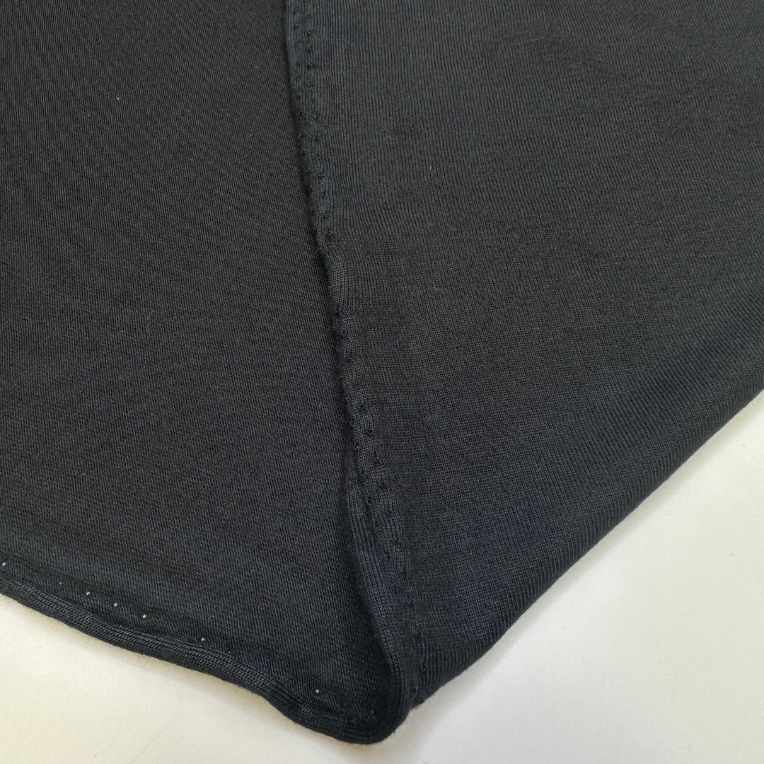 Sci Fi Horror Movie Marathon - Jersey Cotton/Bamboo Knit - Black - 2M Bundle - True Deadstock fabric Fabric by private - Sustainable Textile | FABCYCLE