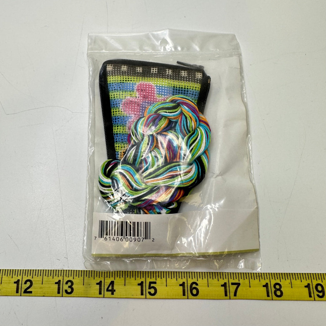Scissor Case Needlepoint Kit - Multi - Individual - True Deadstock supplies Fabric by private - Sustainable Textile | FABCYCLE