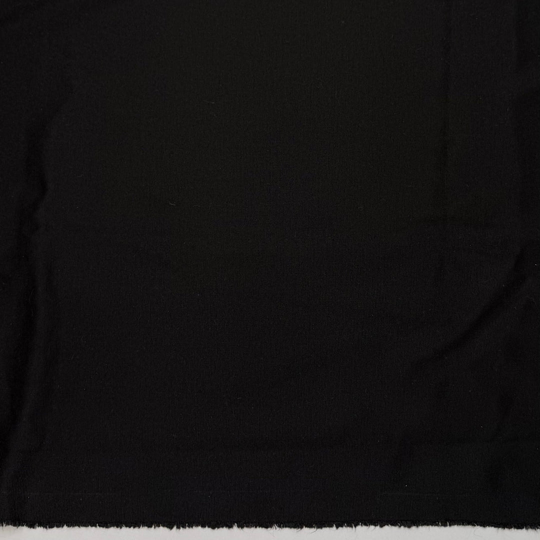 Scuba Certification - Interlock Polyester Blend Knit - Black - Bundles - True Deadstock fabric Fabric by private - Sustainable Textile | FABCYCLE