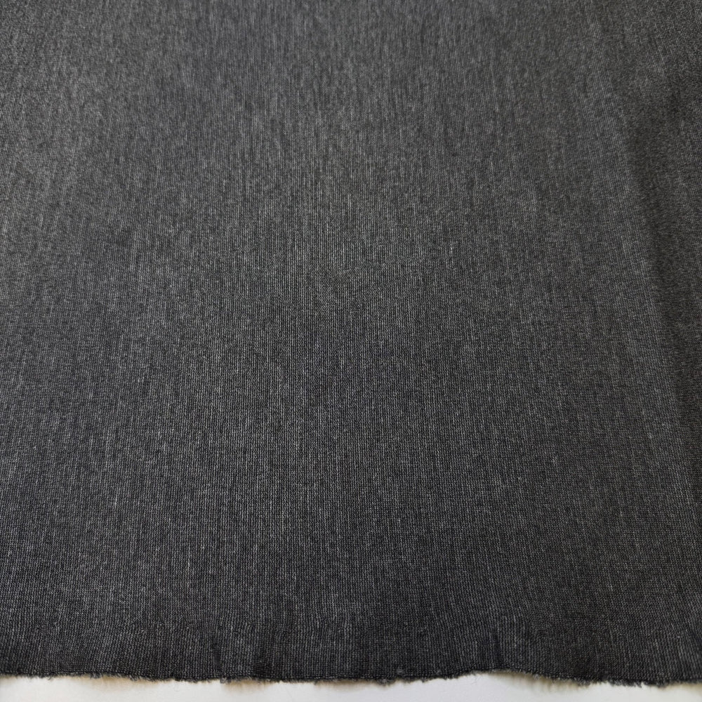 Searching High And Low - Natural Blend Knit - Dark Grey - Bundles - True Deadstock fabric Fabric by private - Sustainable Textile | FABCYCLE