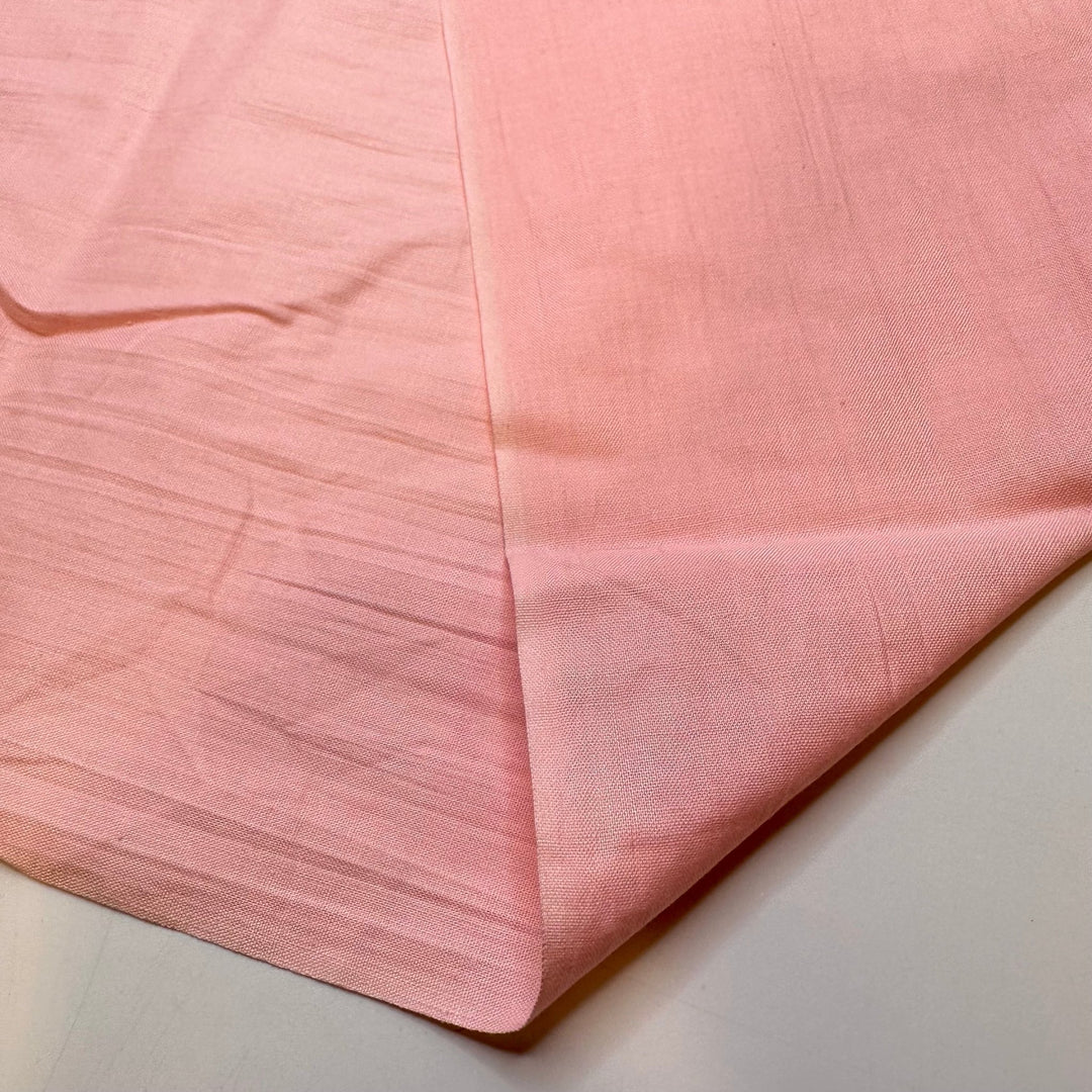 Seasick - Cotton Blend Woven - Light Pink - 1M Bundle - True Deadstock fabric Fabric by private - Sustainable Textile | FABCYCLE
