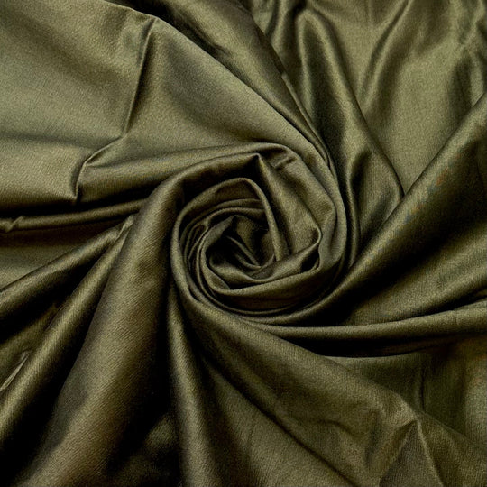 Seaweed Formal - Vintage Ponte Rayon/Cotton Knit - Dark Green - Bundles - True Deadstock fabric Fabric by private - Sustainable Textile | FABCYCLE