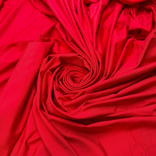 Secret Admirer - Polyester Blend Knit - Red - 3M Bundle - True Deadstock fabric Fabric by private - Sustainable Textile | FABCYCLE