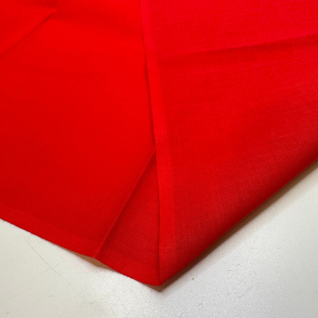 Secret Santa - Cotton Woven - Red - Bundles - True Deadstock fabric Fabric by private - Sustainable Textile | FABCYCLE