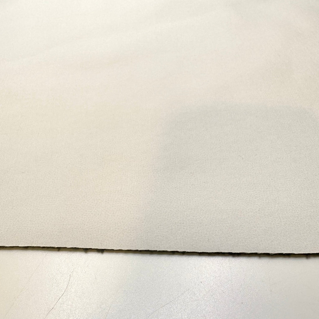 Sending Ripples Through The System - Soft Shell Fleece Nylon/Poly Knit - White/Grey - Bundles - True Deadstock fabric Fabric by private - Sustainable Textile | FABCYCLE