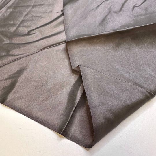 Sense And Sensibility - Polyester Blend Woven - Dark Grey - 1.35M Bundle - True Deadstock fabric Fabric by private - Sustainable Textile | FABCYCLE