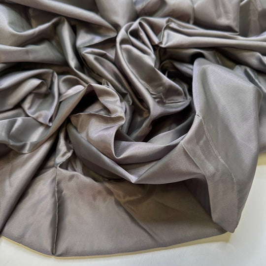 Sense And Sensibility - Polyester Blend Woven - Dark Grey - 1.35M Bundle - True Deadstock fabric Fabric by private - Sustainable Textile | FABCYCLE